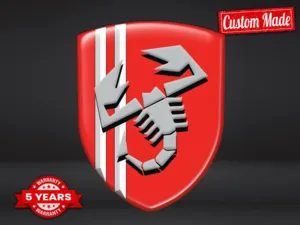 Fiat Abarth Windscreen Stickers Durable Universal High Quality
